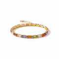 Prisma Baguette Rainbow Bracelet
