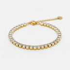 Aurelia Oval Tennis Bracelet