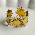 Solara Sunburst Ring