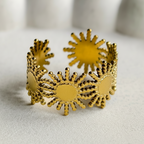 Solara Sunburst Ring