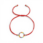 Rainbow Rakhi Bracelet