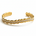 Sera Serpent Wave Cuff