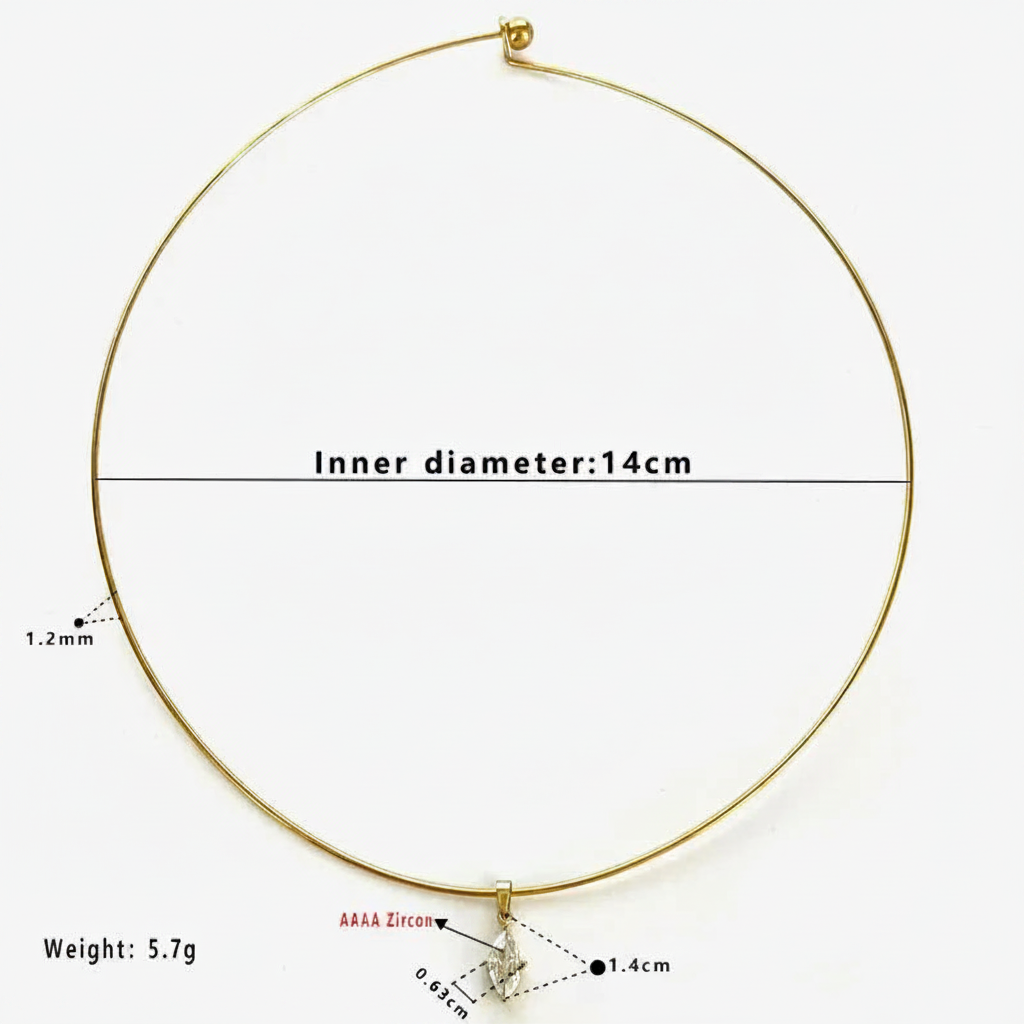 Ava Horse-Eye Choker