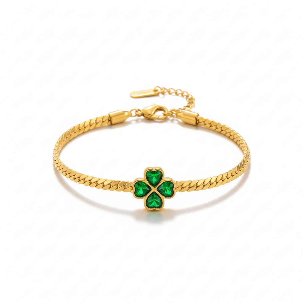 Verde Luck Clover Bracelet