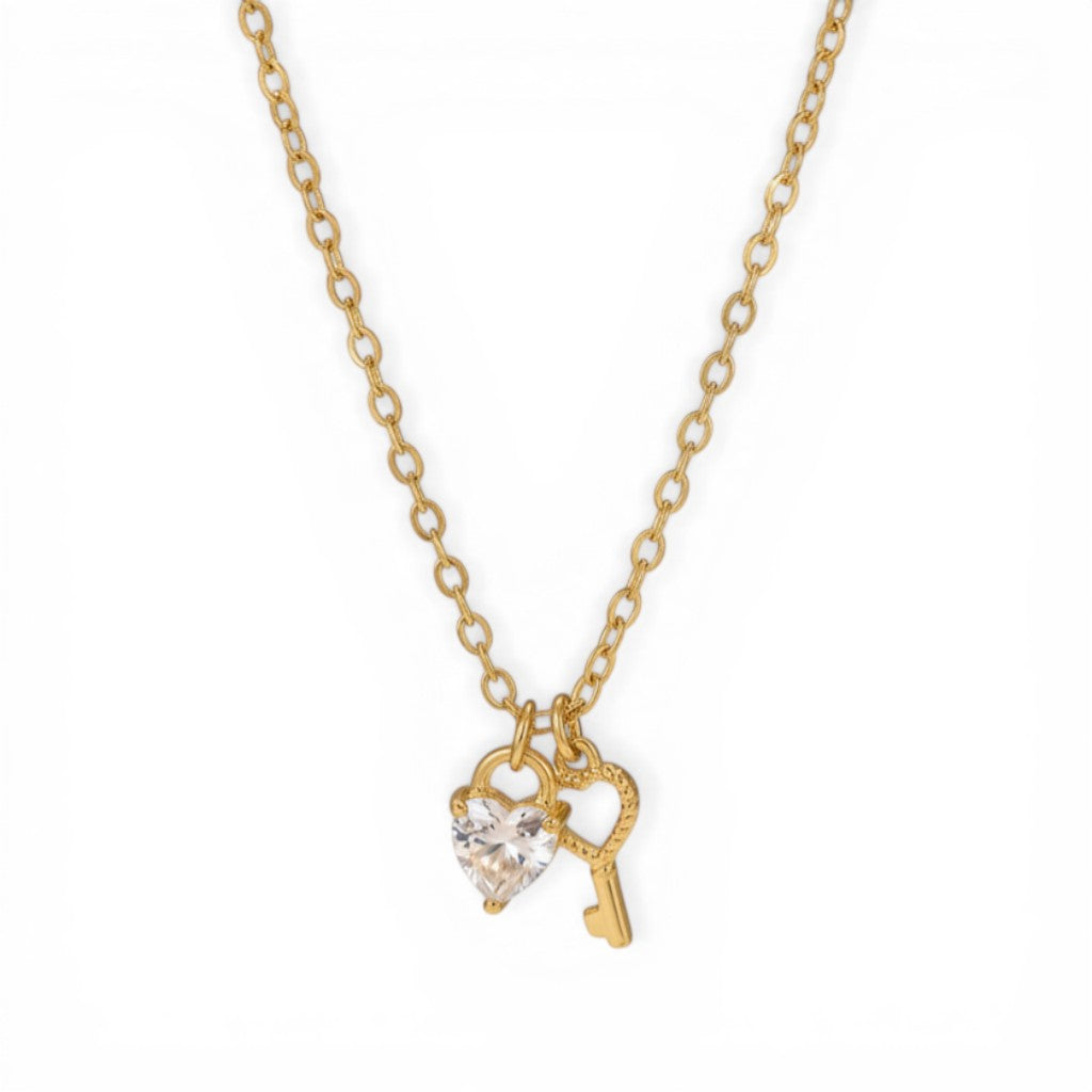 Aria Key to My Heart Necklace