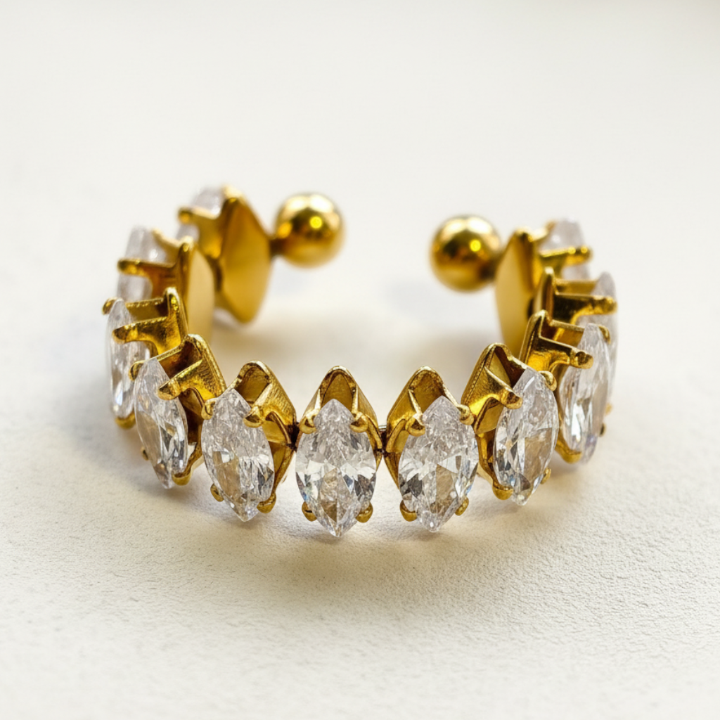 Aria Marquise Crown Ring