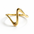 Zara Wave Adjustable Ring
