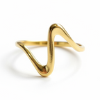Zara Wave Adjustable Ring