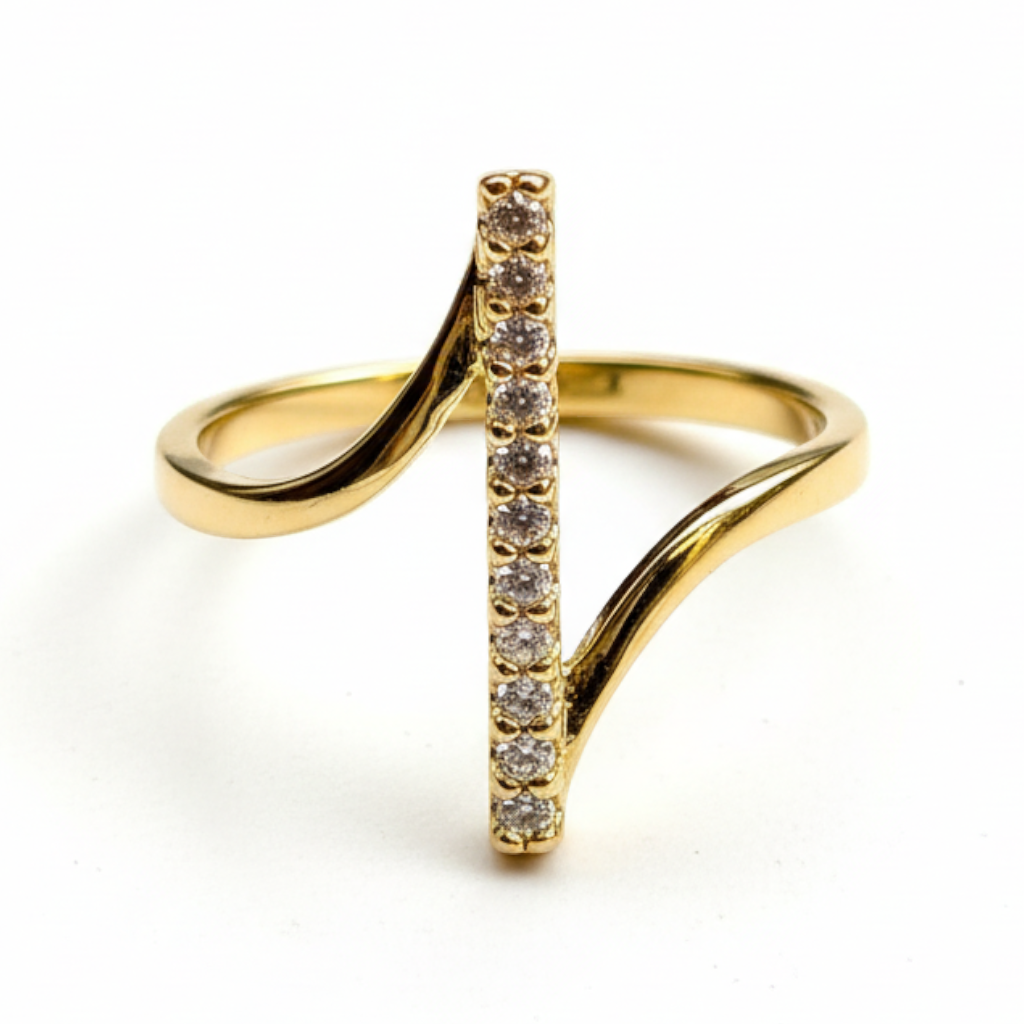 Ava Arc Glow Ring