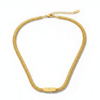 Rogue Bar Link Necklace