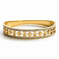 Daisy Bloom Channel Bangle