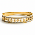 Daisy Bloom Channel Bangle