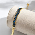 Blue Sapphire Tennis Bracelet