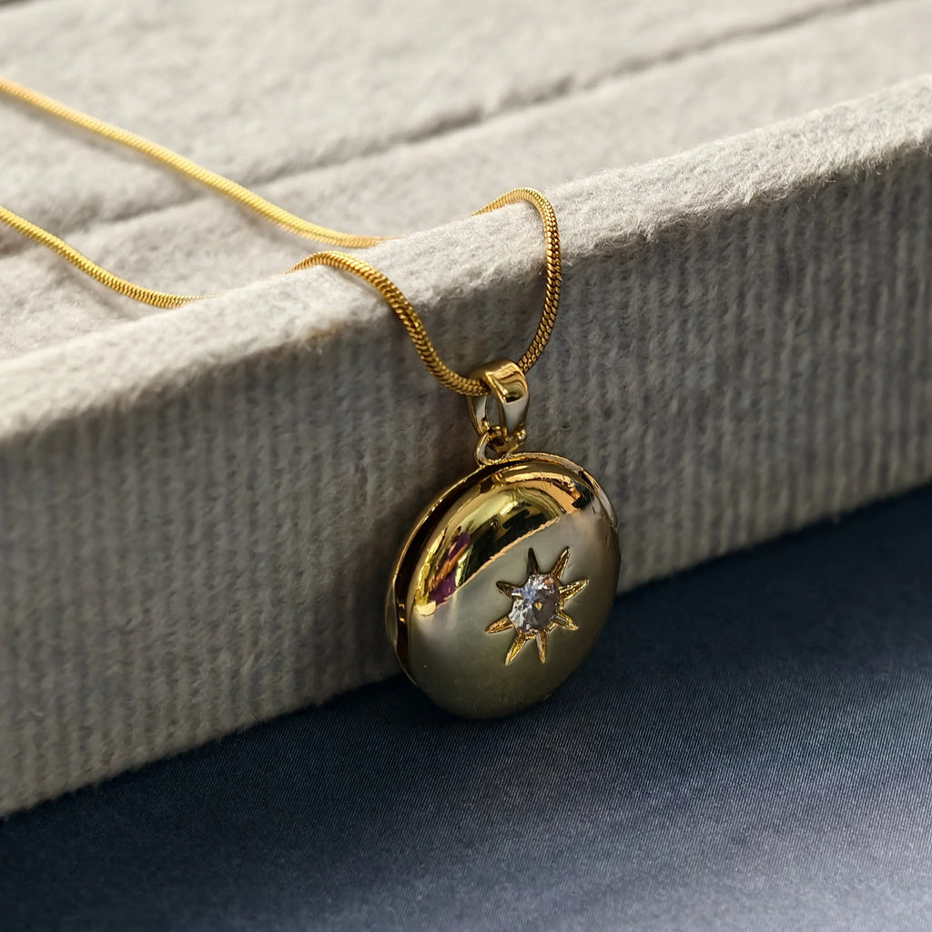 Celestial Secret Locket Necklace