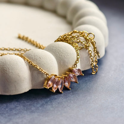 Aria Petal Glow Necklace