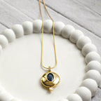 Luna Orbit Locket Necklace