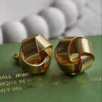 Nova Woven Knot Earrings