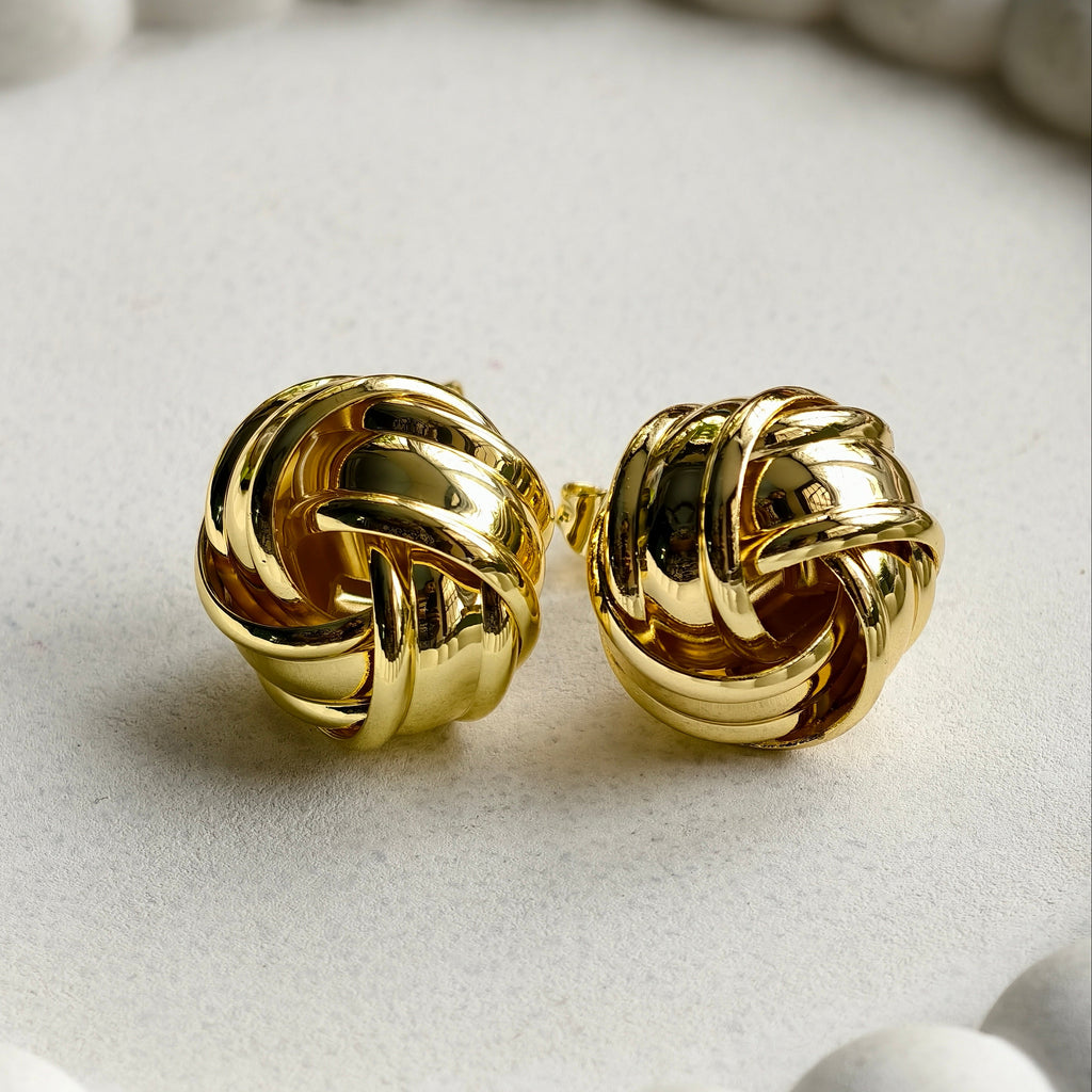 Nova Gloss Knot Earrings