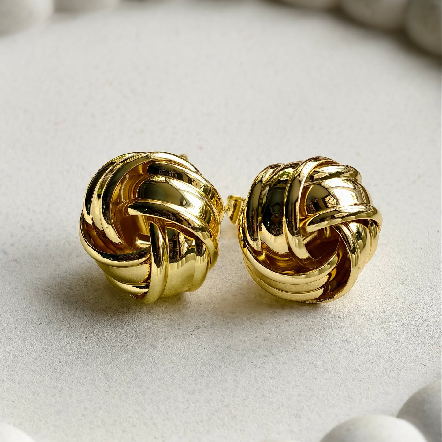 Nova Gloss Knot Earrings