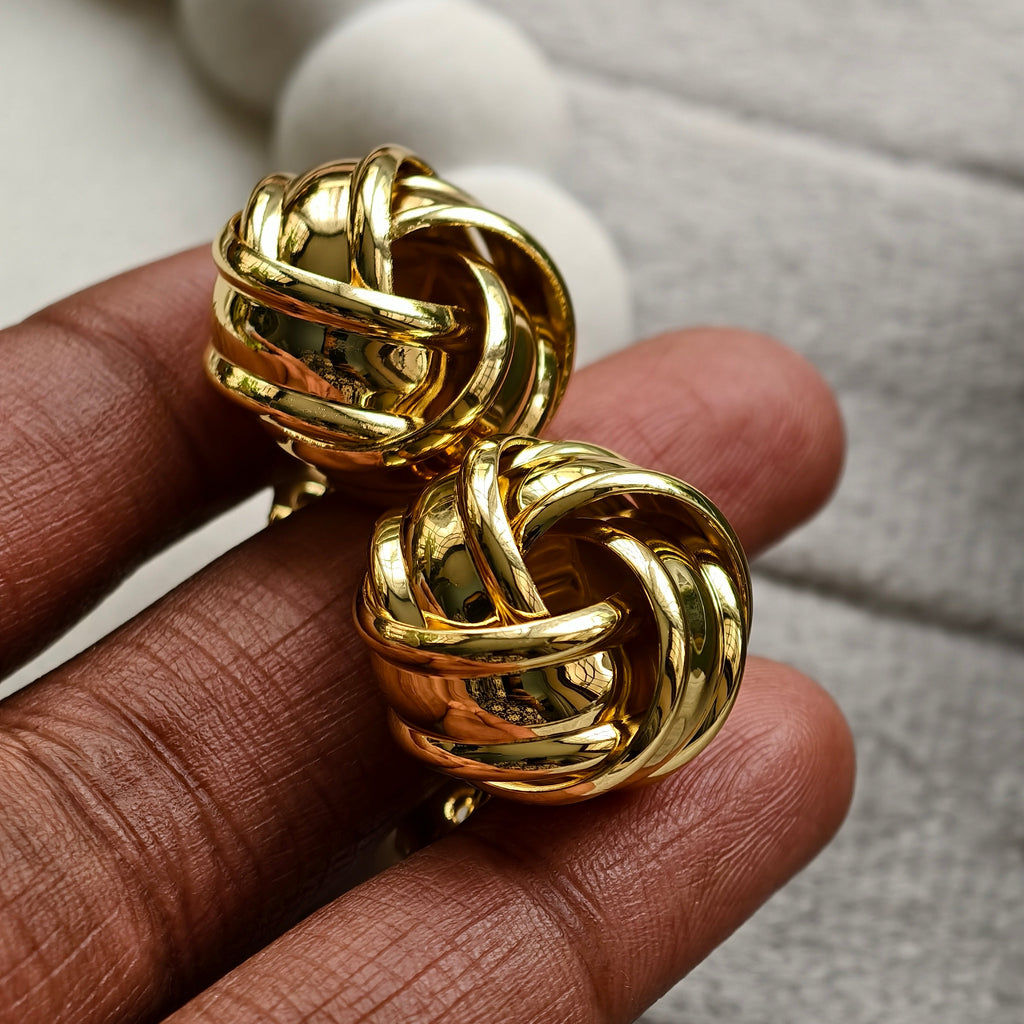Nova Gloss Knot Earrings