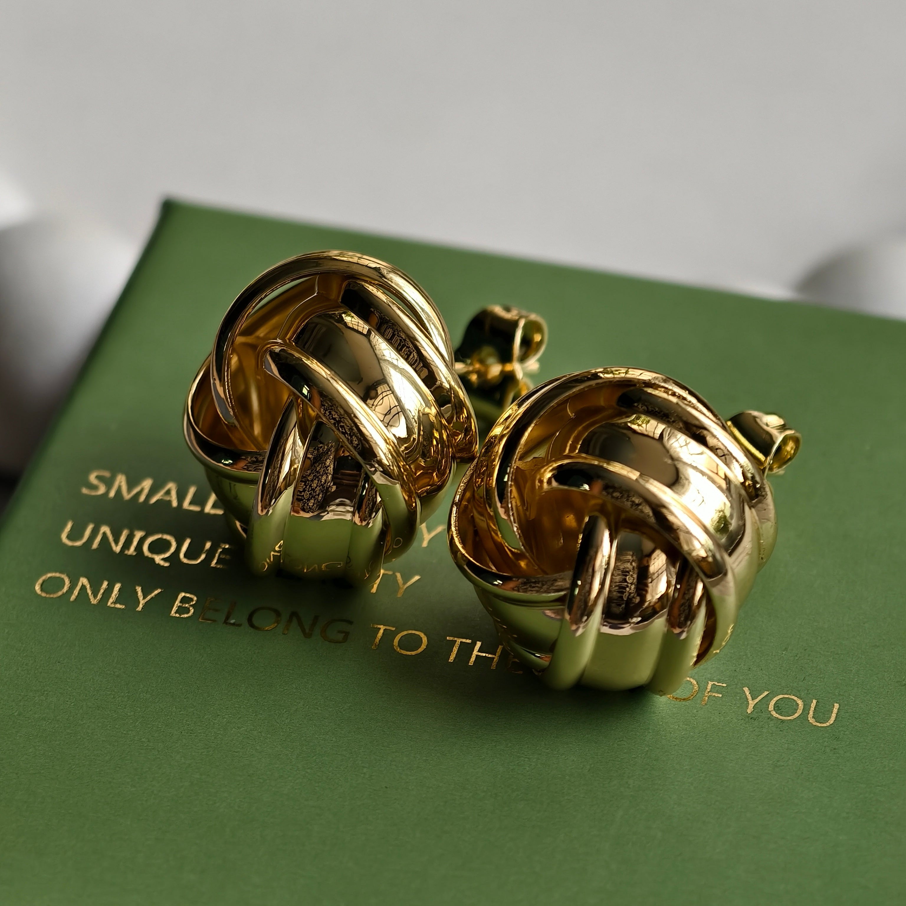 Nova Gloss Knot Earrings