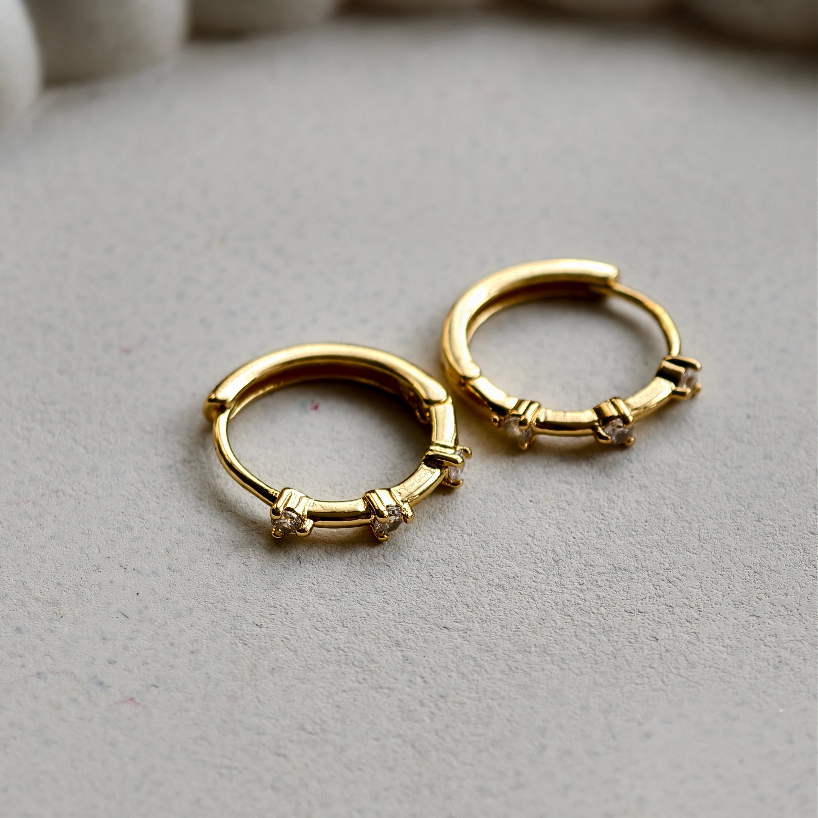 Lumi Sparkle Mini Hoops