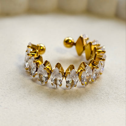 Aria Marquise Crown Ring