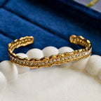 Sera Serpent Wave Cuff