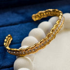 Sera Serpent Wave Cuff
