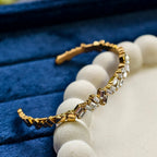 Nova Baguette Cluster Cuff
