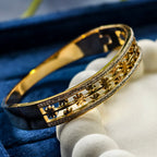 Daisy Bloom Channel Bangle