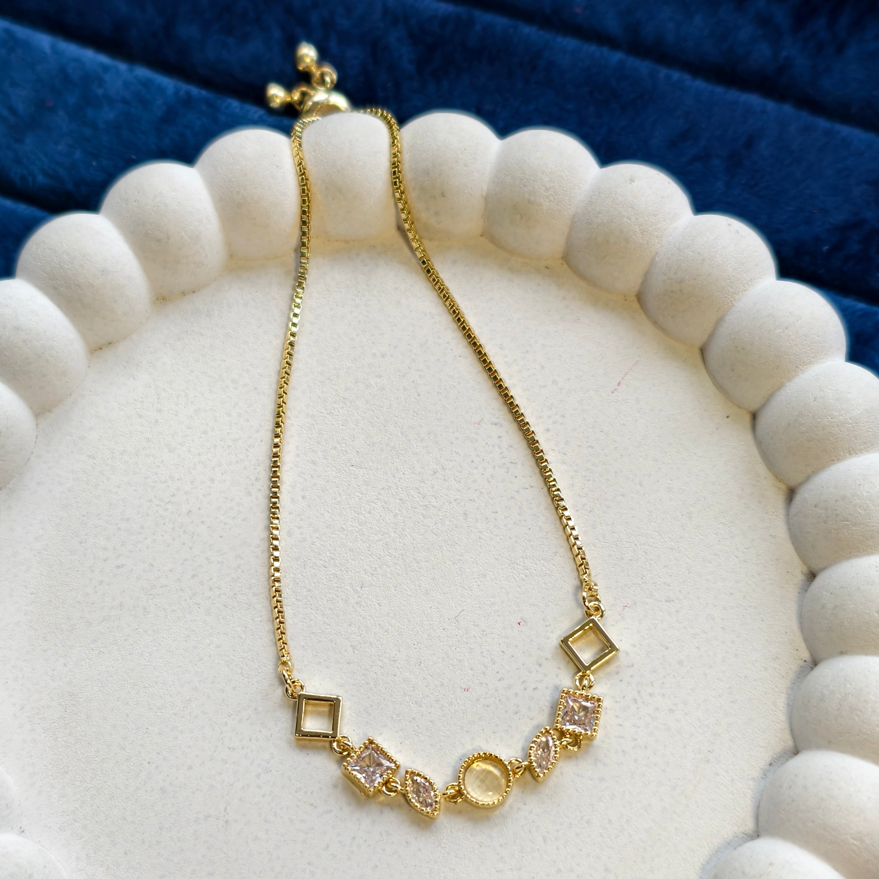 Amara Geo Charm Bracelet