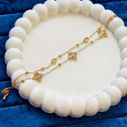 Clover Duo Layer Bracelet