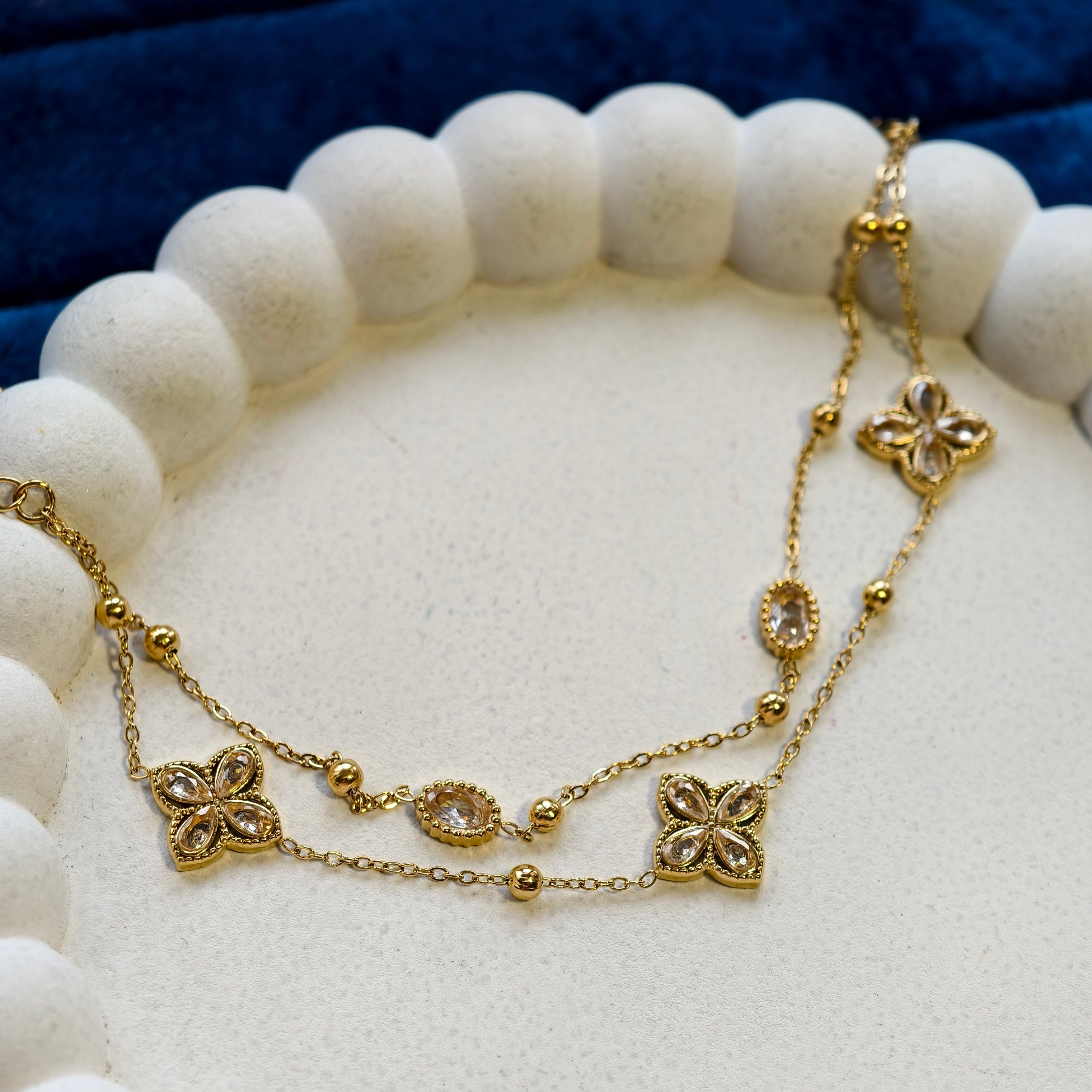 Clover Duo Layer Bracelet