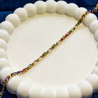 Prisma Baguette Rainbow Bracelet
