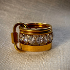 Harper Multi-Layer Zircon Ring