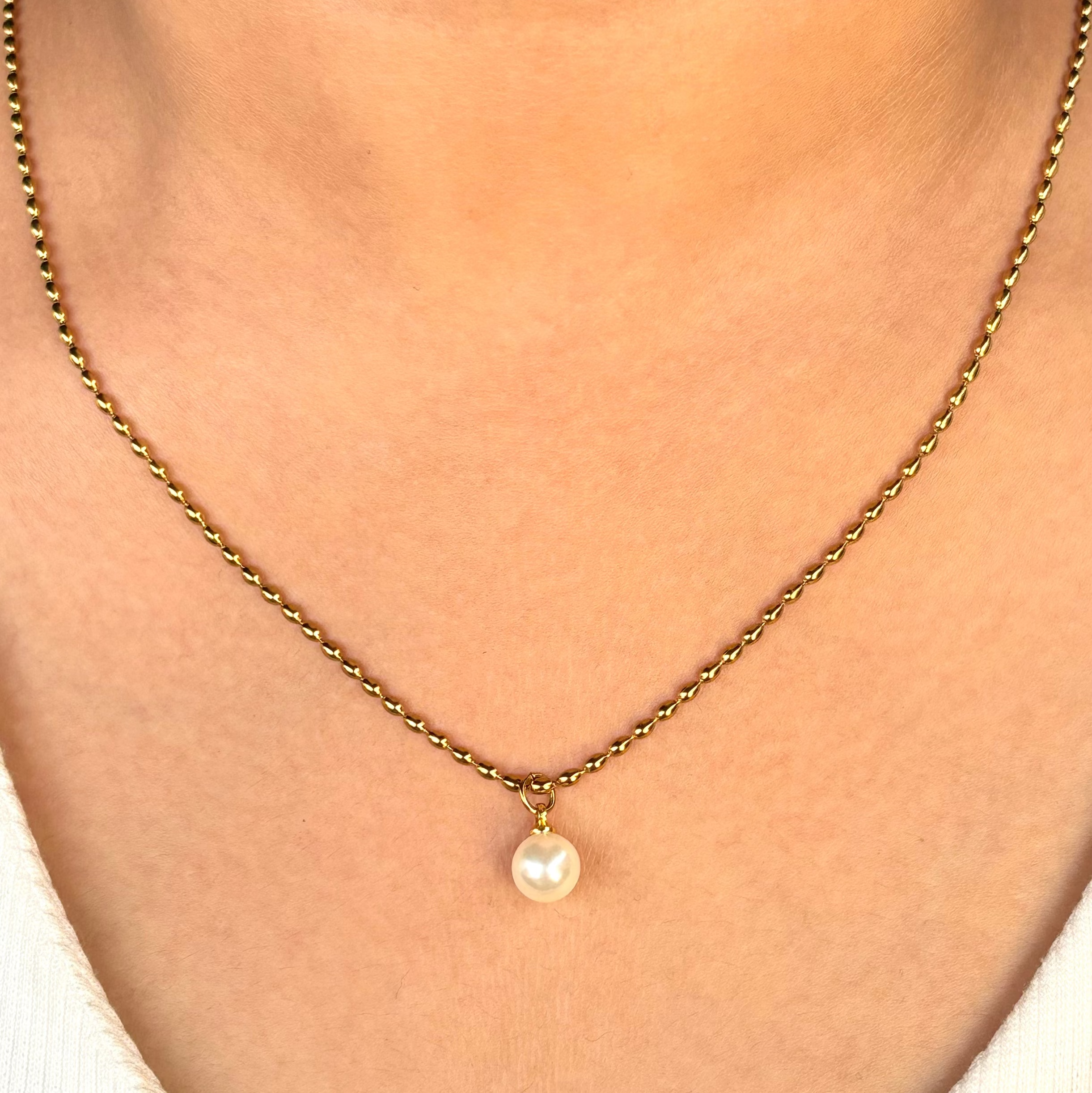 Aanya Pearl Choker Necklace