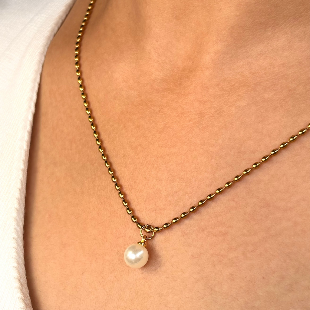 Aanya Pearl Choker Necklace