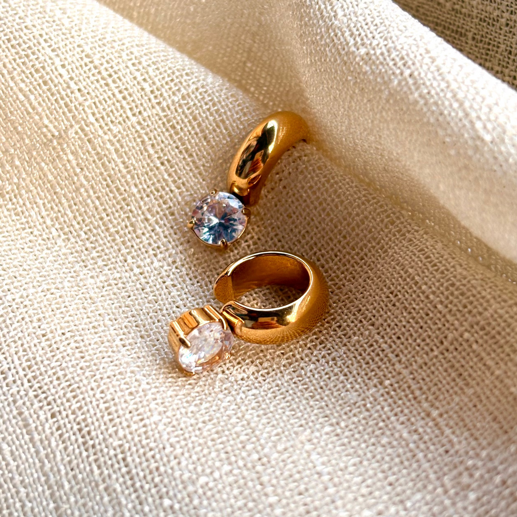 Noor Zircon Ear Cuffs