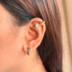 Noor Zircon Ear Cuffs