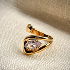 Zaria Sculptural Open Ring
