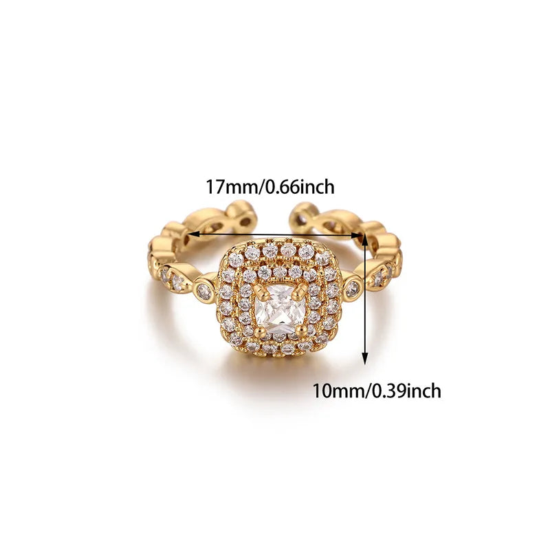 Anvika Zircon Open Ring