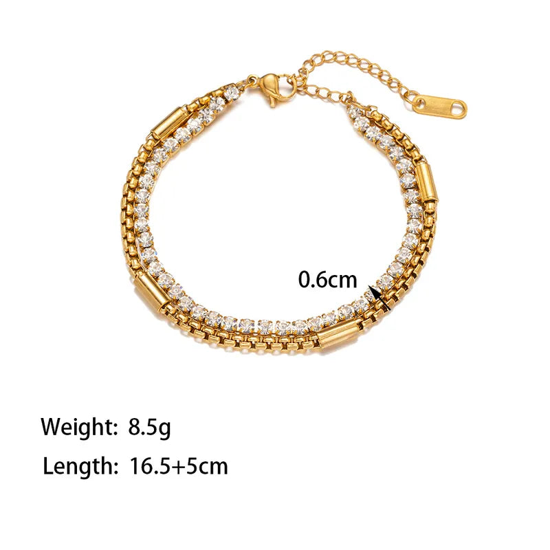 Isabella Rhinestone Bracelet