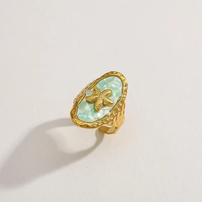 Aria Opal Starfish Ring