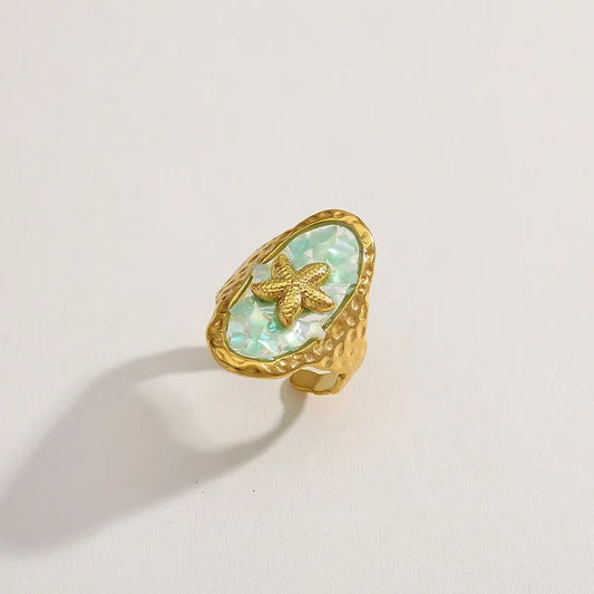 Aria Opal Starfish Ring