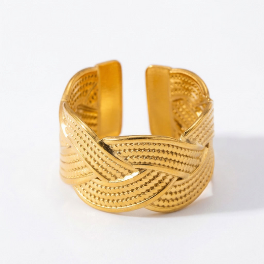 Sofia Braid Open Ring