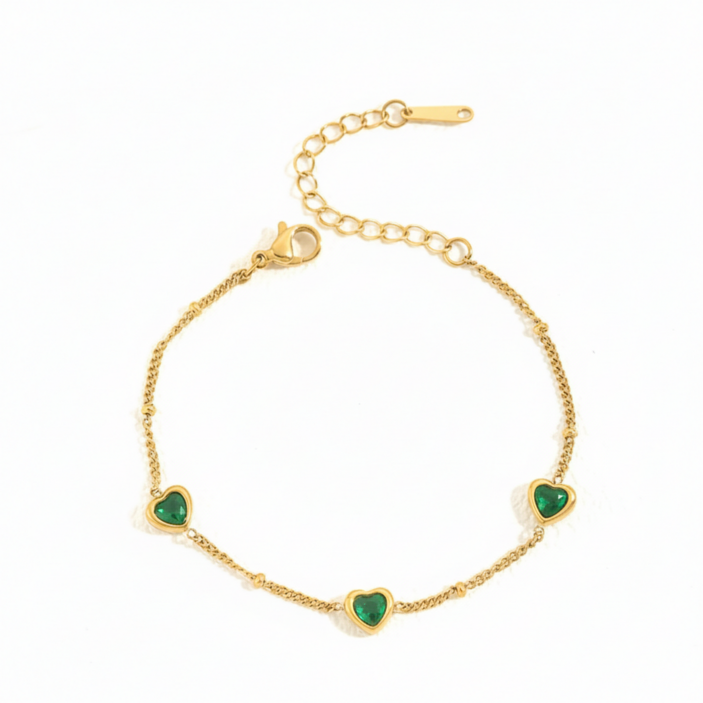 Amour Trio Heart Bracelet