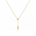 Isla Liquid Droplet Lariat Necklace