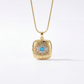 Lia Sunwatch Locket Necklace