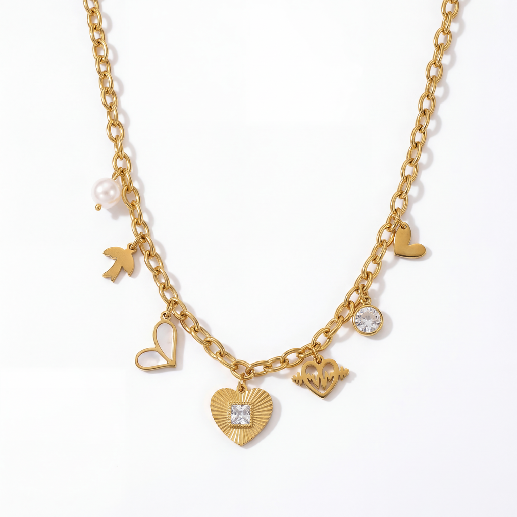 Sienna Heart Chain